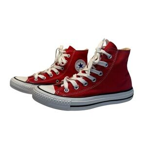 Converse Women's Red High-Top Sneakers